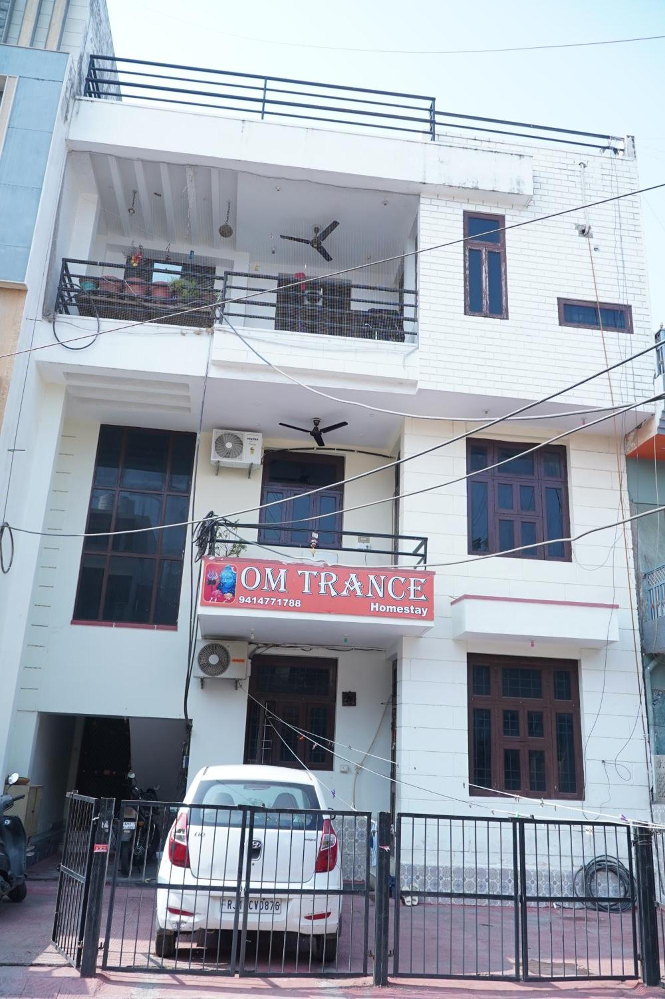 Om Trance Homestay Jaipur Dış mekan fotoğraf
